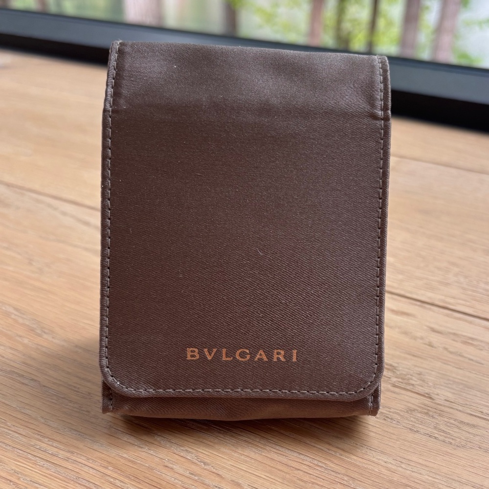 BVLGARI Jewelry/ Watch Pouch